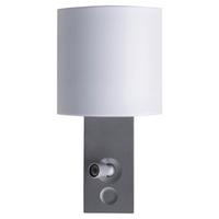 Stenska Led-svetilka Sizilia, 2 X 2,3 W - bela/barve aluminija, Moderno, umetna masa (8/15/9,5cm) - Premium Living