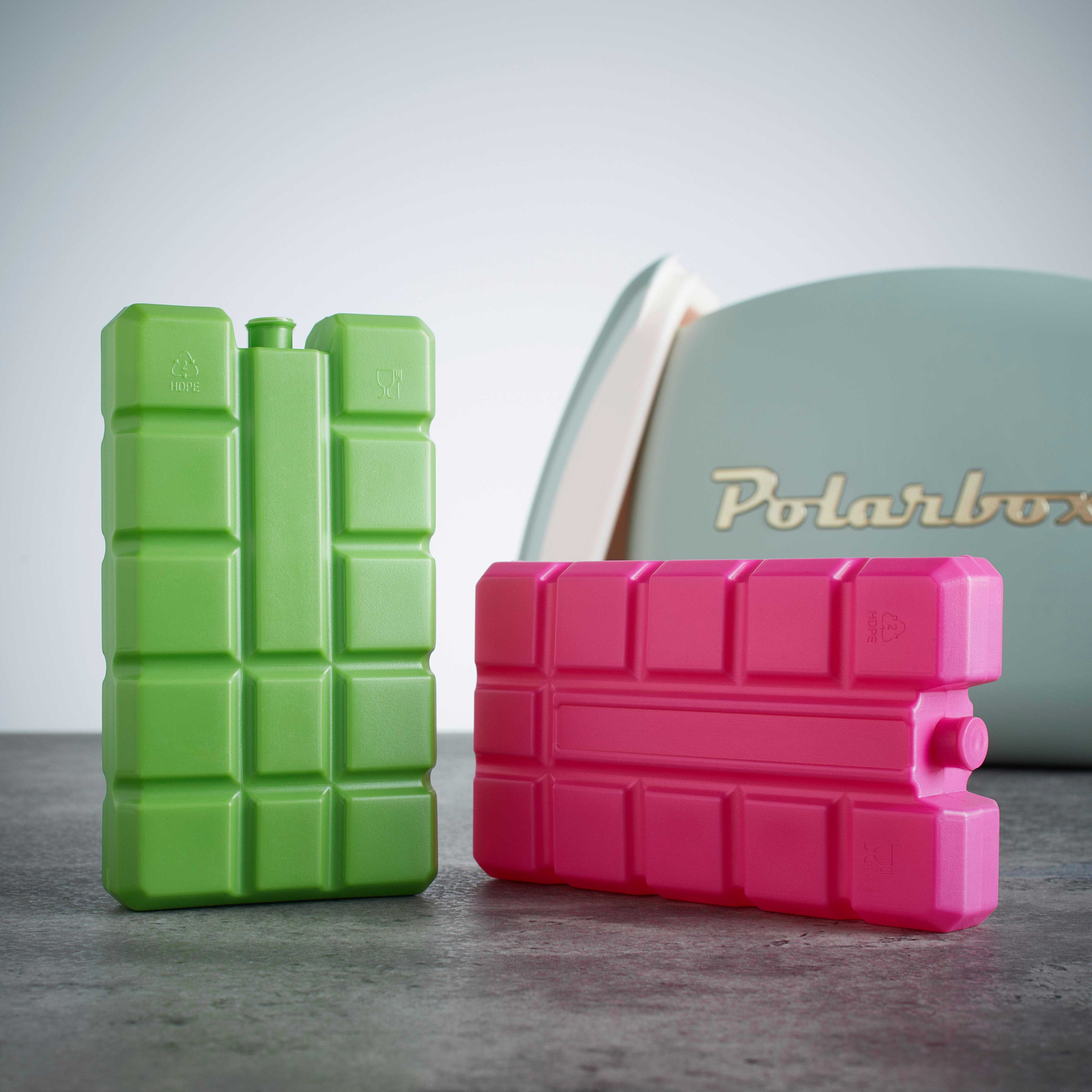 Kühlakku Mario Pink/Limette - Pink/Limette, KONVENTIONELL, Kunststoff (16/3,2/9,2cm) - Mömax