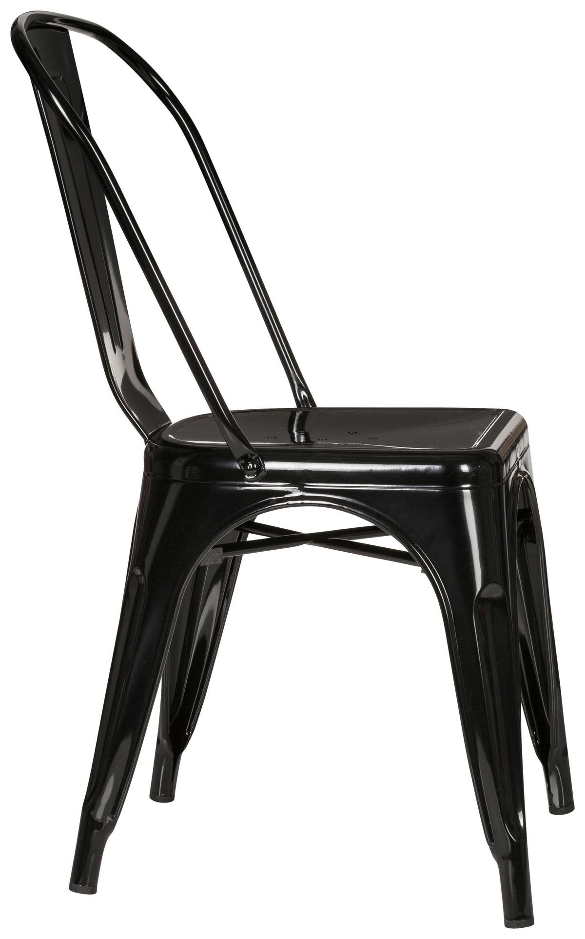 Stol Vantaggio Comfort, Črna - črna, Basics, kovina (44/84/54cm) - MID.YOU