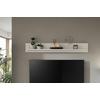 Zidna Polica Jam - bijela, Design, drvni materijal (140/20/15cm) - Modern Living