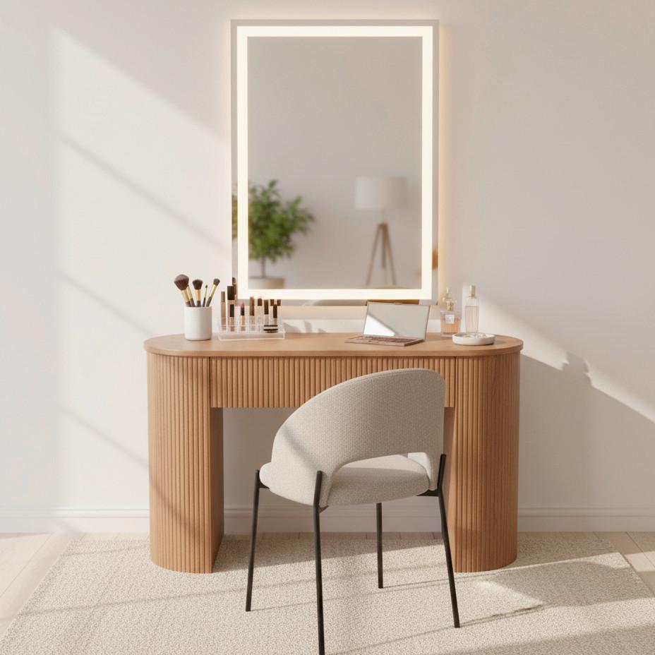 KONSOLBORD NOAH - valnötsfärgad, Modern, trämaterial (112/40/79cm) - Bessagi Home