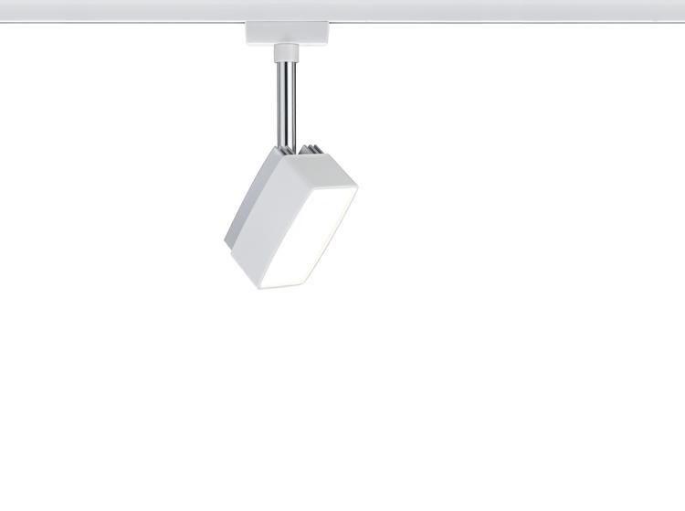Schienensystem-Strahler Spot Pedal in Weiß max. 5 Watt - Weiß, Design, Metall (5/17,5/4,8cm) - Paulmann