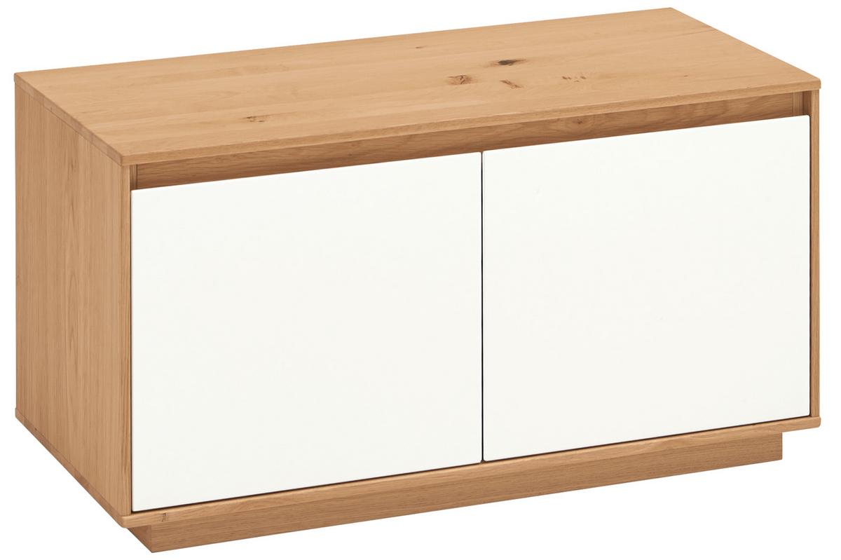 PRZEDPOKÓJ V 100 - kolor dębowy/biały, Basics, materiał drewnopochodny/drewno (165/195/40cm)
