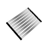 Faltmatte Edelstahlfarben 330x450mm - Edelstahlfarben, Metall (33/45cm) - Systemceram