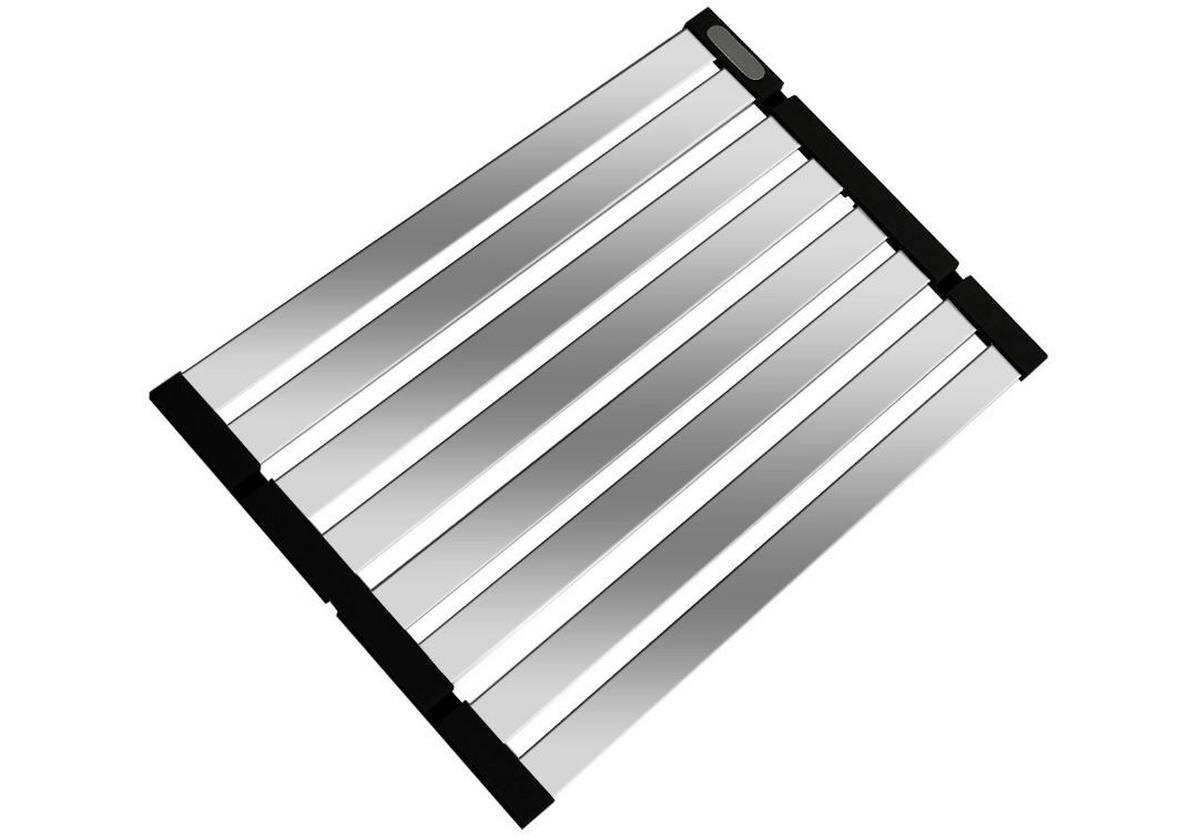 Faltmatte Edelstahlfarben 330x450mm - Edelstahlfarben, Metall (33/45cm) - Systemceram