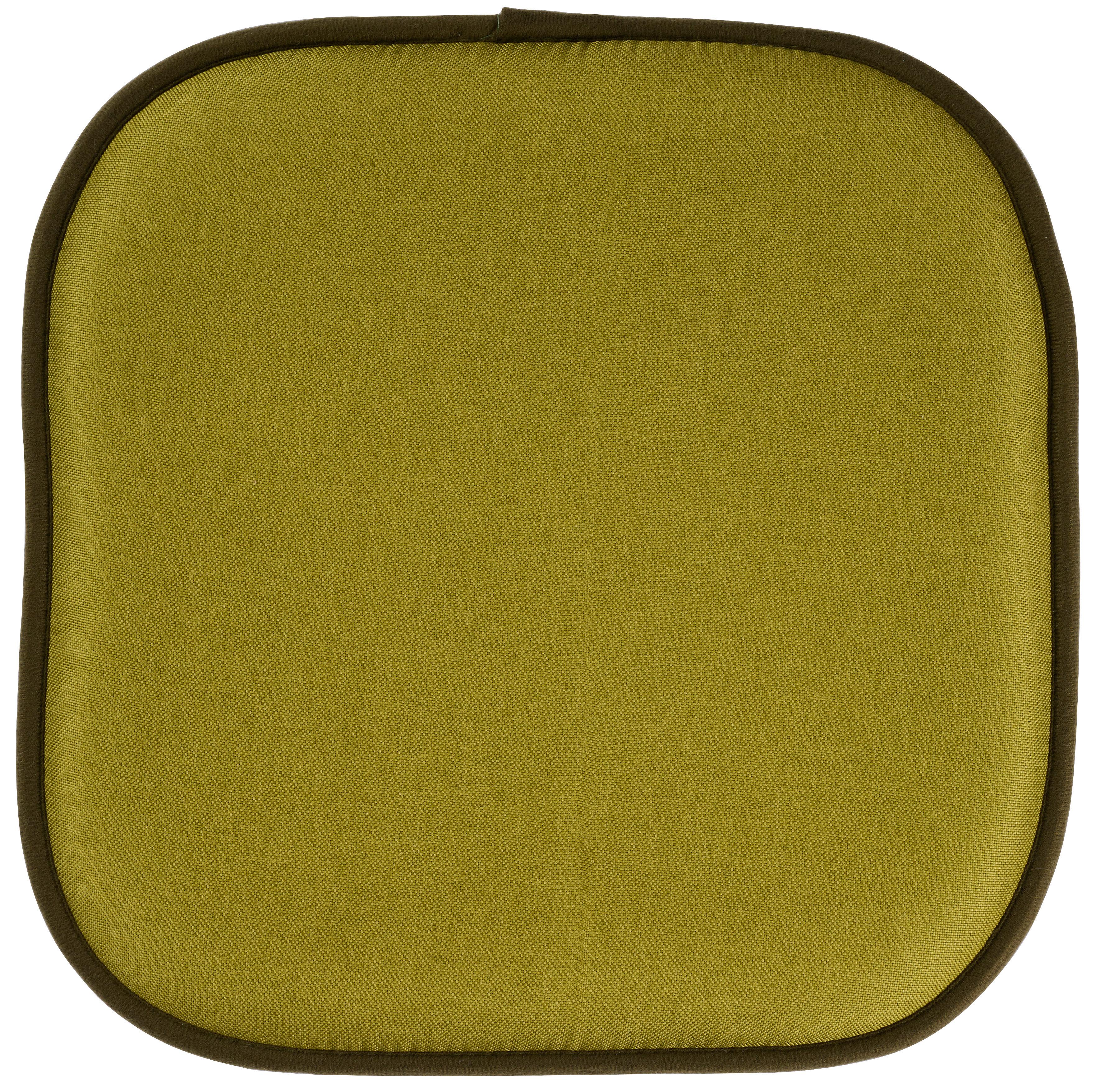 PODUSZKA DO SIEDZENIA CABRERA - ciemnozielony, tkanina (40/40cm) - Novel