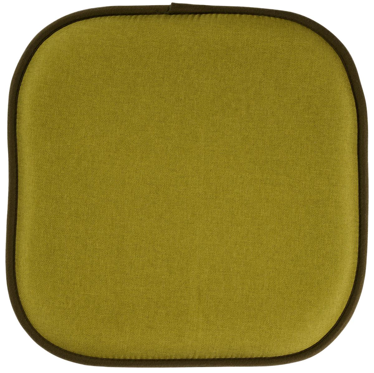 PODUSZKA DO SIEDZENIA CABRERA - ciemnozielony, tkanina (40/40cm) - Novel