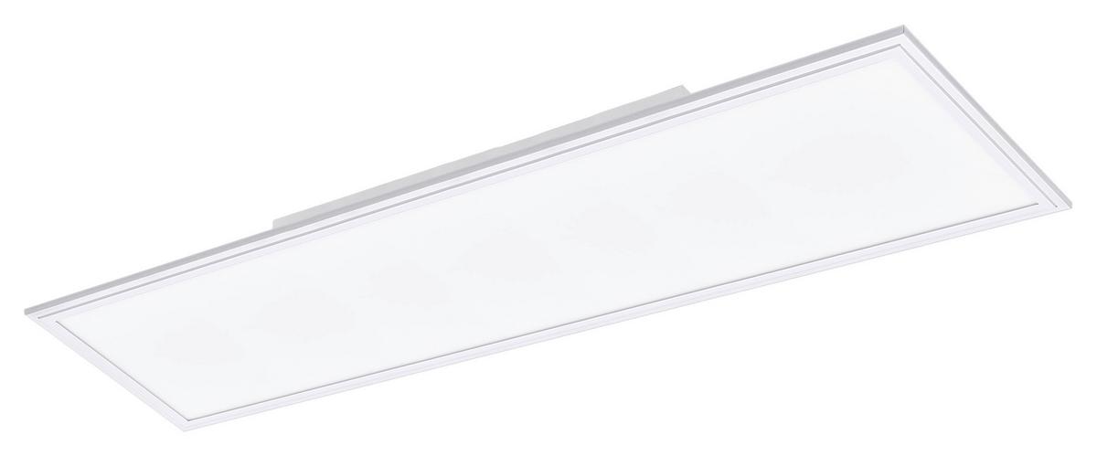 LED-Paneel Salobrena in Weiß max. 40 Watt - Weiß, Basics, Kunststoff/Metall (120/30/5cm)