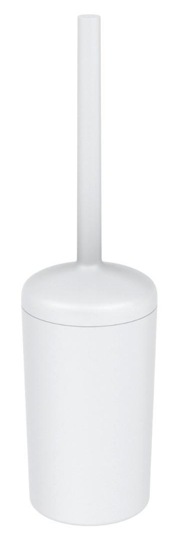 WC-Bürste Naime in Weiss - Weiss, Modern, Kunststoff (10/37cm) - Premium Living