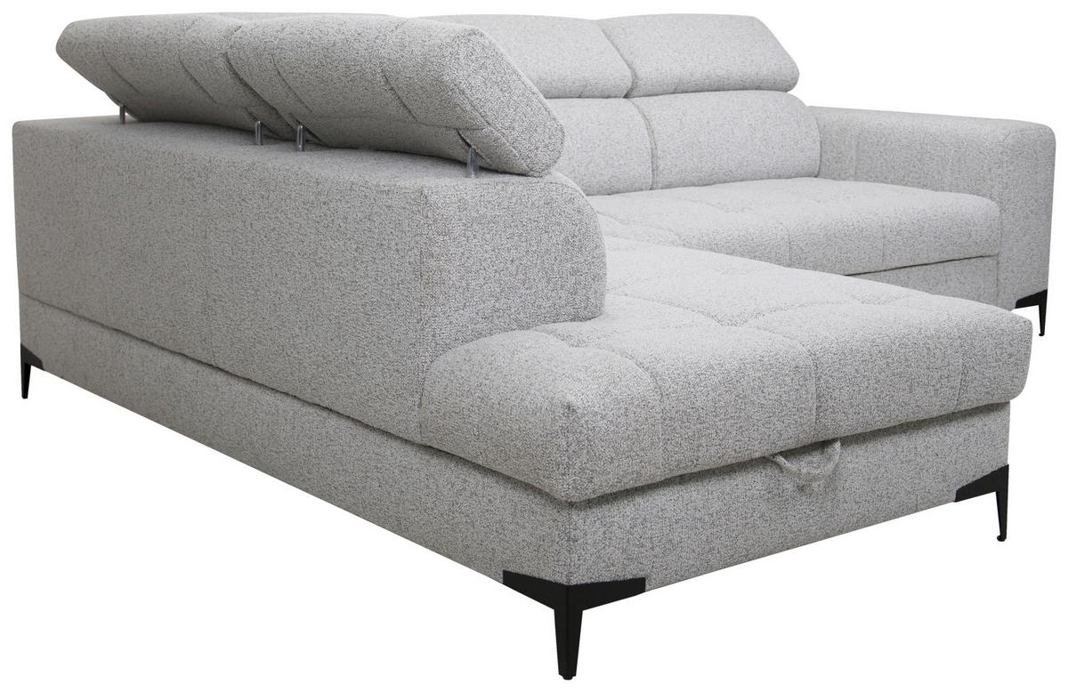 Coltar MASON - gri, Modern, plastic/lemn (211/271cm) - Modern Living