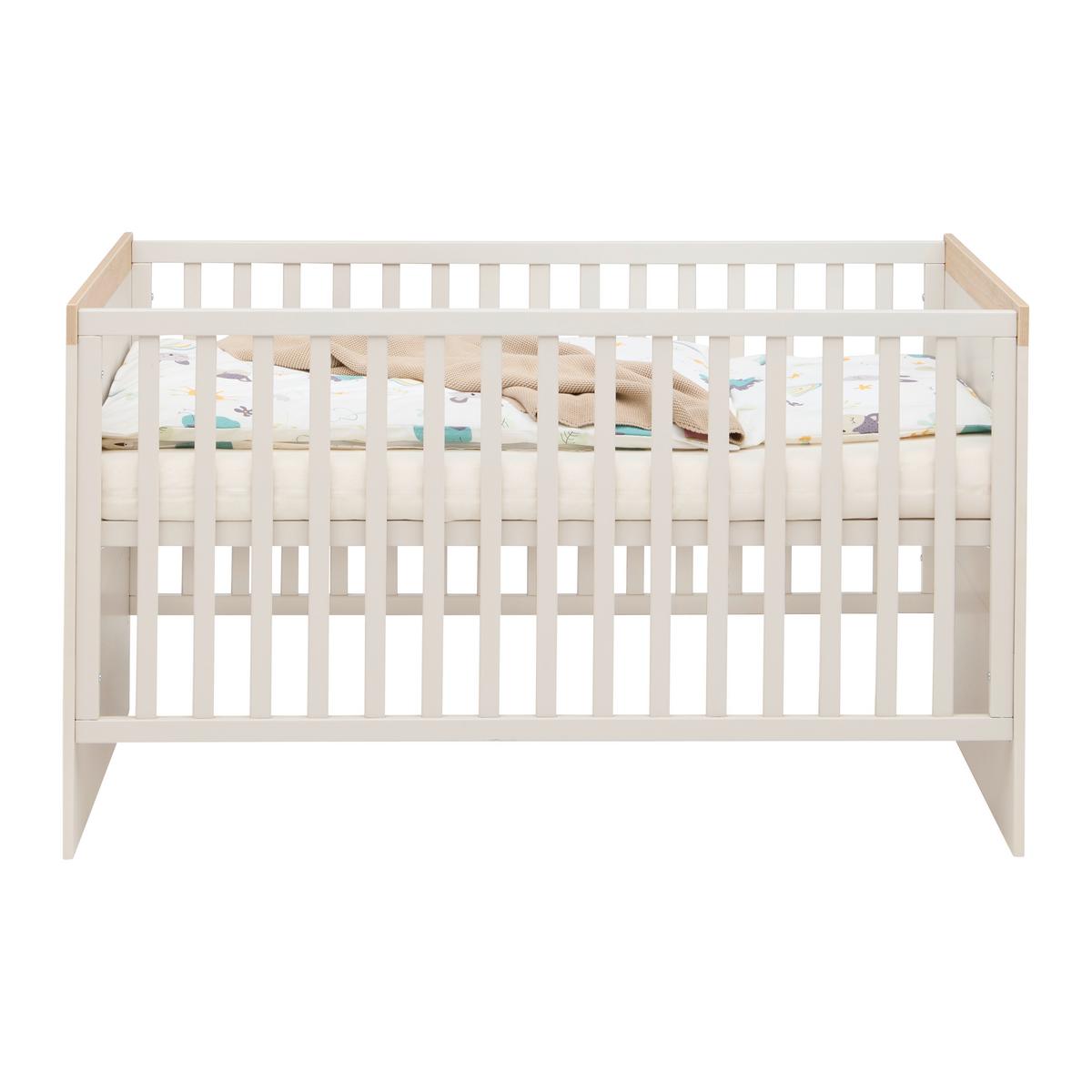 Gitterbett Dolce Bambino Kaschmirfarben - Kaschmir, KONVENTIONELL, Holzwerkstoff (70/140cm) - Roba