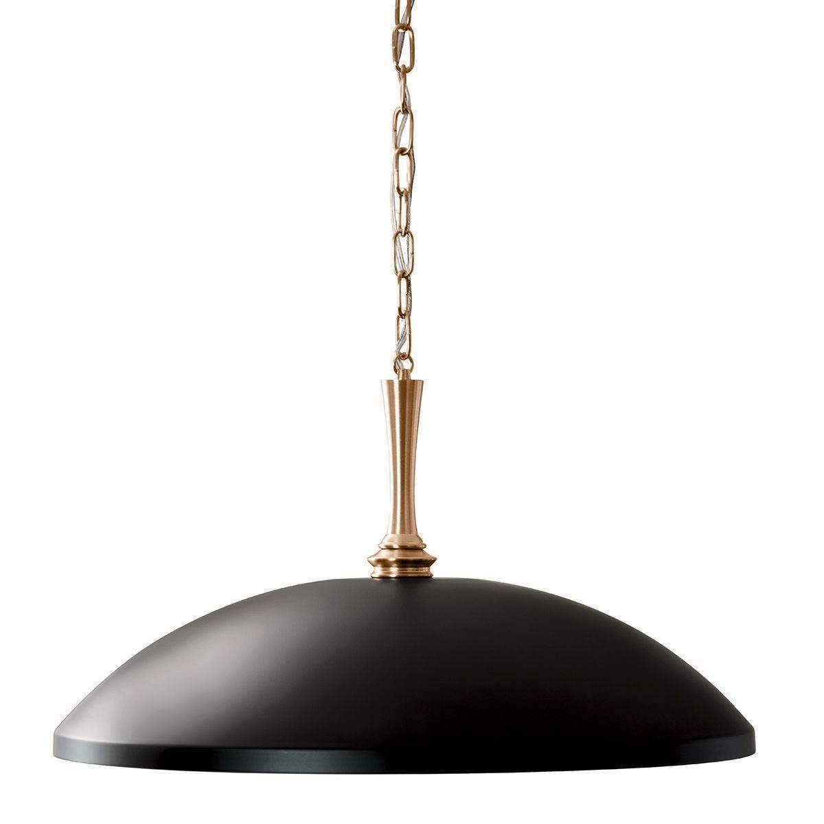 Függőlámpa Kl-Delarosa-P-Bk - Pezsgő/fekete, Konventionell, fém (225.9/33/50.8cm) - Elstead Lighting