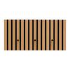 KROKLIST GRACE -SB- - ekfärgad, Modern, trämaterial/textil (60/30/7,5cm) - Mömax