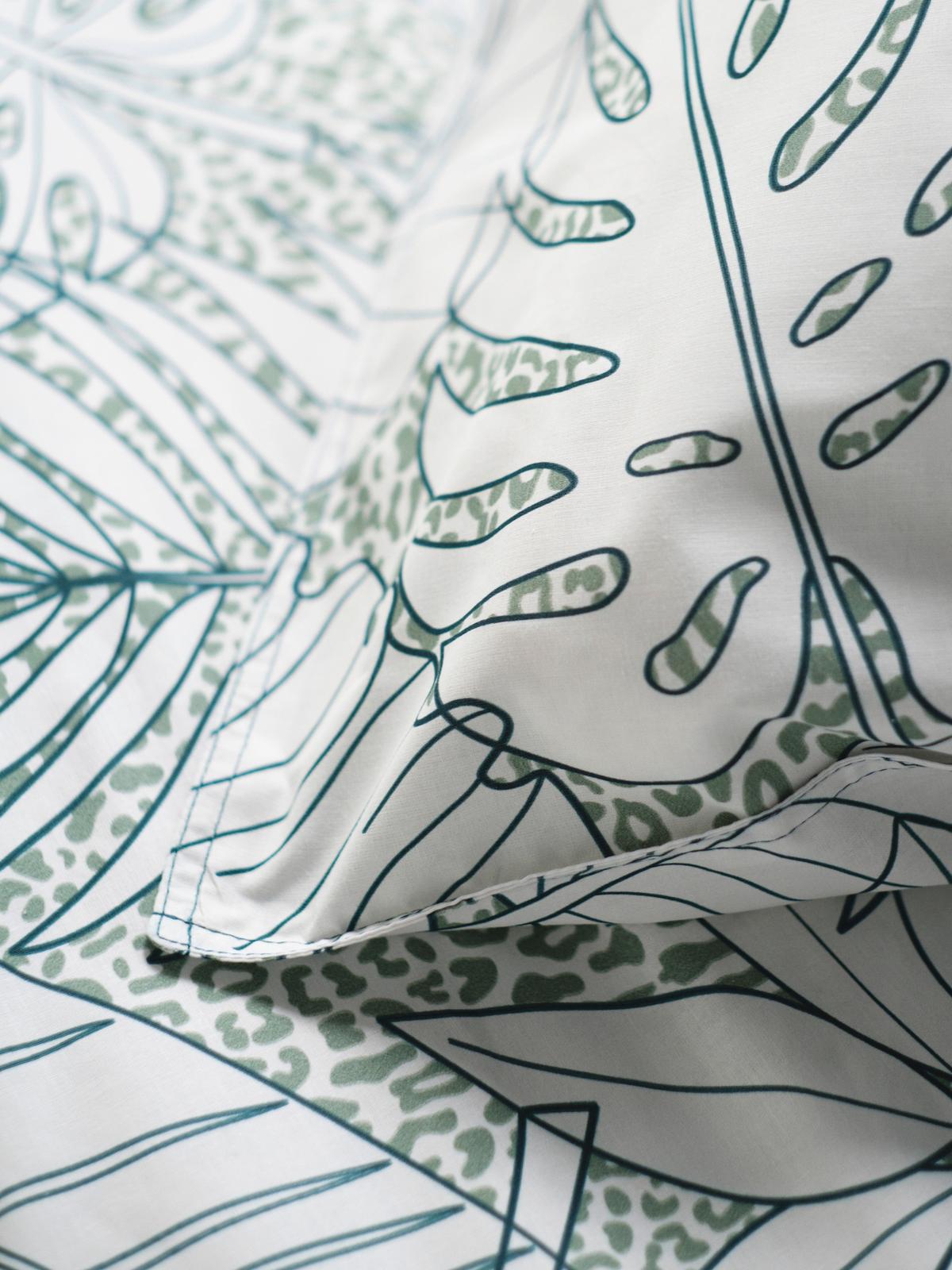 Ágyneműhuzat-garnitúra Lucero - kék/fehér, Natur, textil (70x90/140x200cm) - Bessagi Home