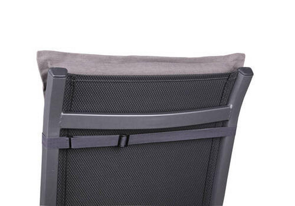 Sesselauflagenset Taupe, 4-teilig - Taupe, Basics, Textil (50/7/100cm)