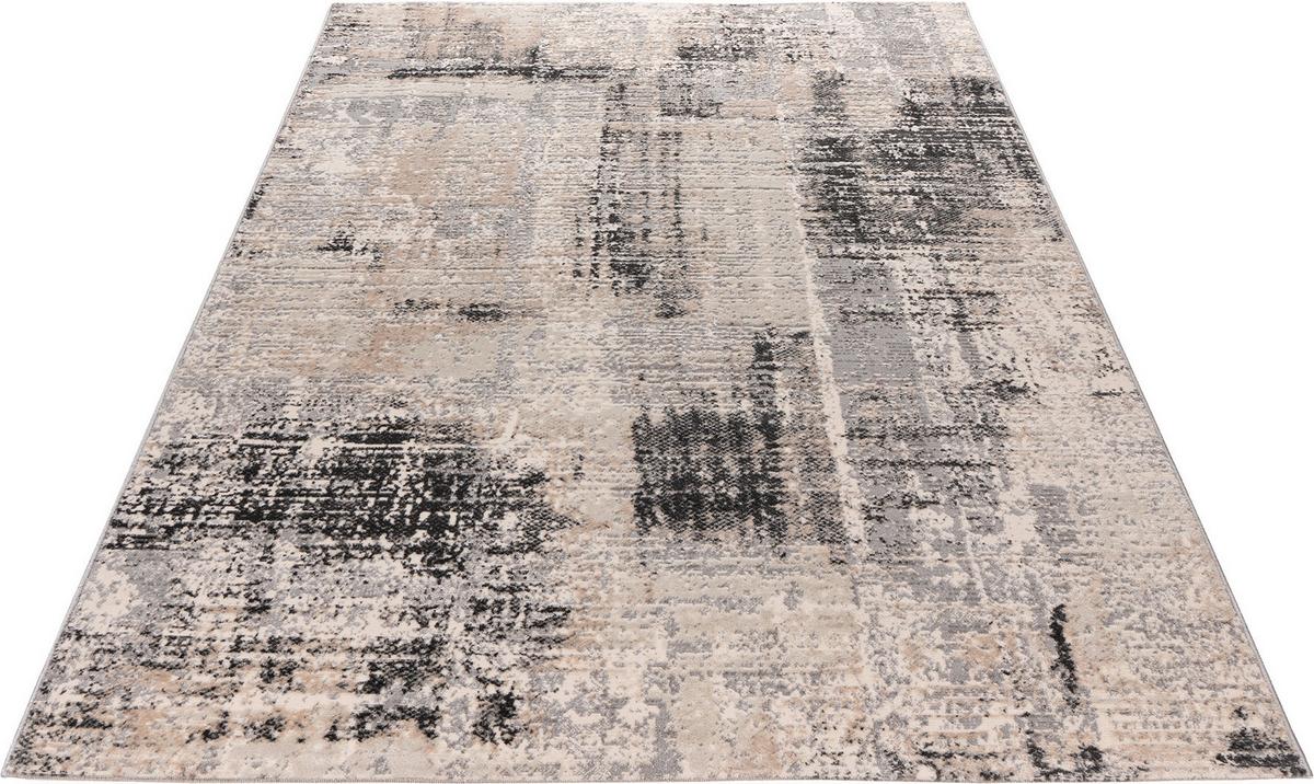 Webteppich My Salsa Grau ca. 120x170cm - Grau, Design, Textil (120/170cm) - Obsession
