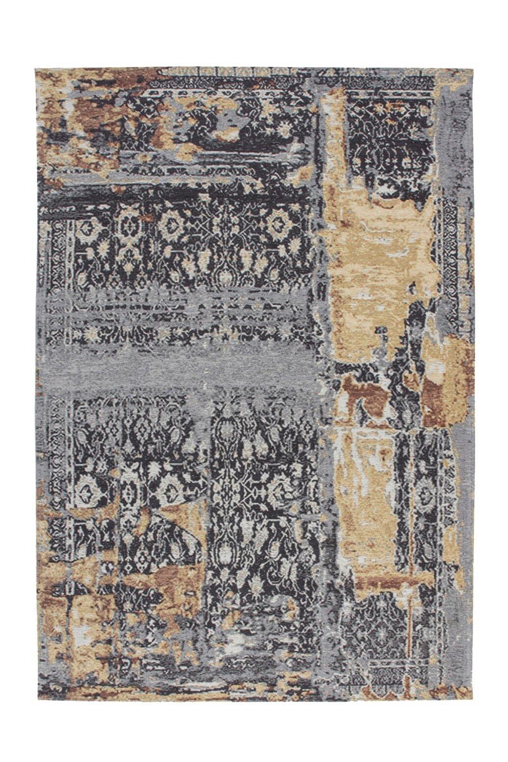 Flachwebeteppich Blaze 500 Multi / Blau - Blau/Multicolor, Konventionell, Textil (115/170cm) - Kayoom