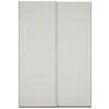 ARMOIRE À P. COULISSANTES SUS. LAGO - blanc, MODERN, matériau en bois/métal (150/222/60cm) - Mömax