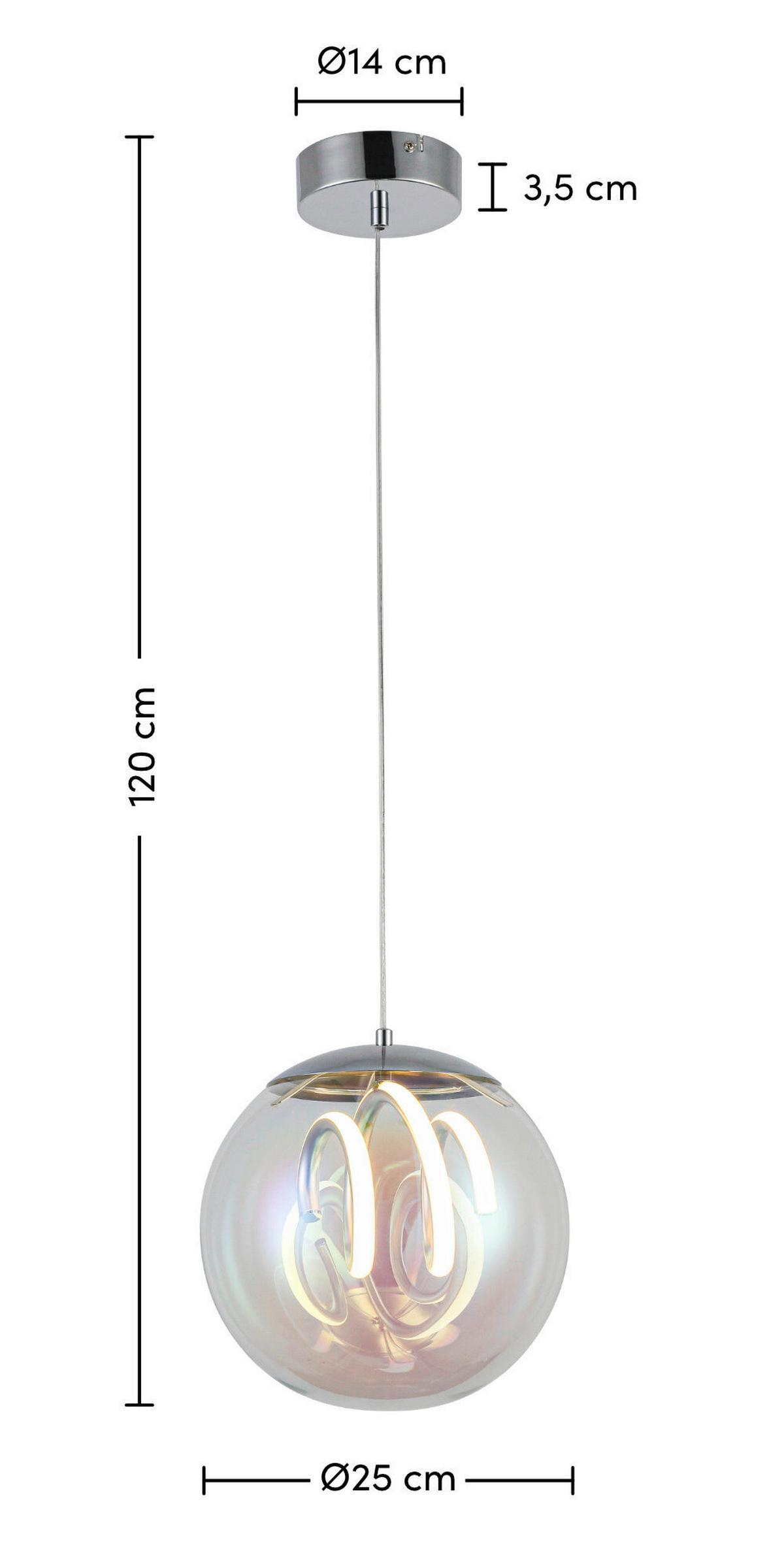 Led Függőlámpa Moderni 1 Égős - Modern (78/25/120cm) - Mömax