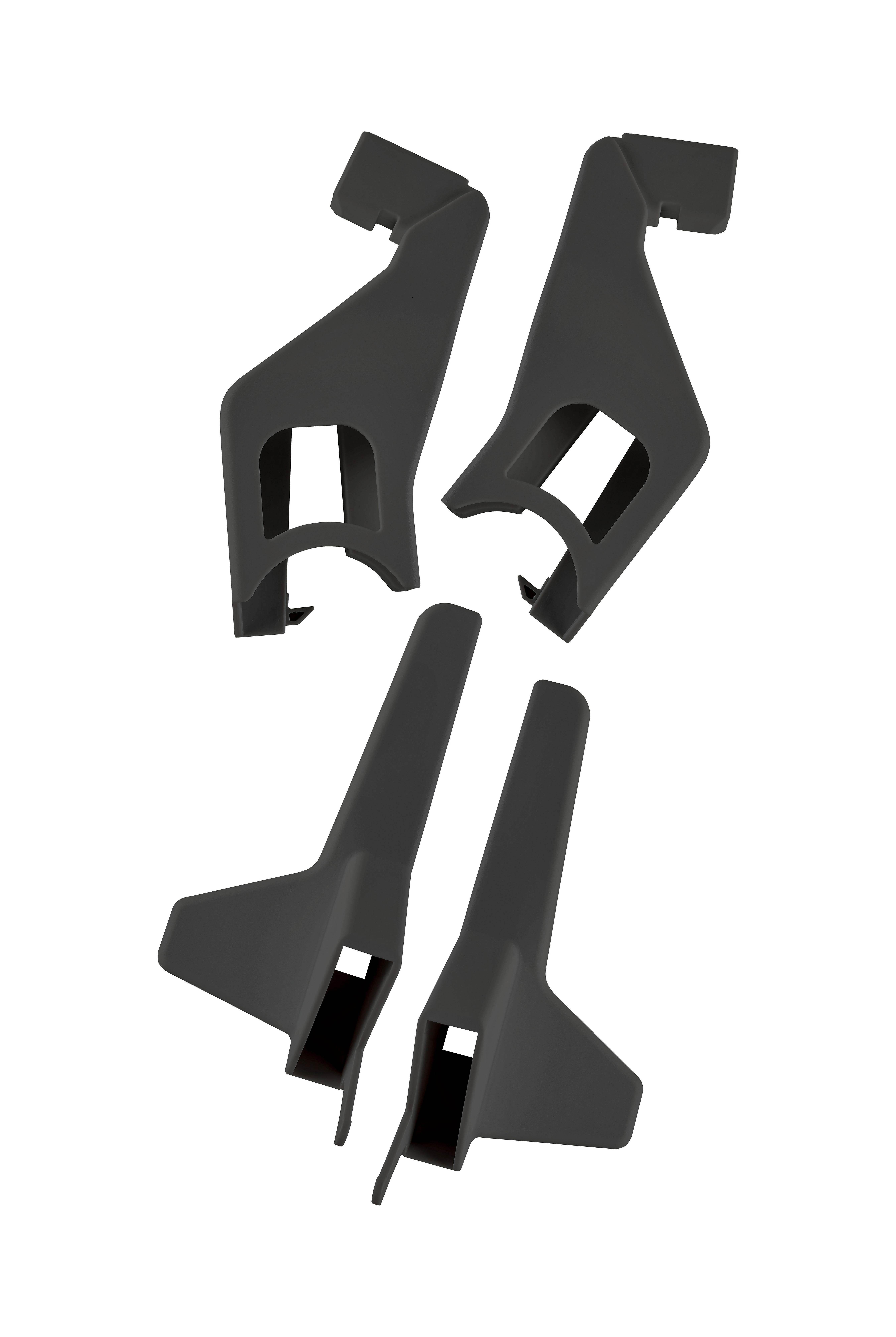 ADAPTER DO WYSOKIEGO KRZESŁA DO KRZESŁA LUNCH - czarny, Basics, tworzywo sztuczne/metal - My Baby Lou