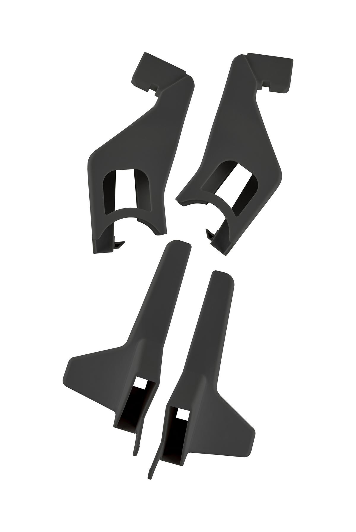 ADAPTER DO WYSOKIEGO KRZESŁA DO KRZESŁA LUNCH - czarny, Basics, tworzywo sztuczne/metal - My Baby Lou