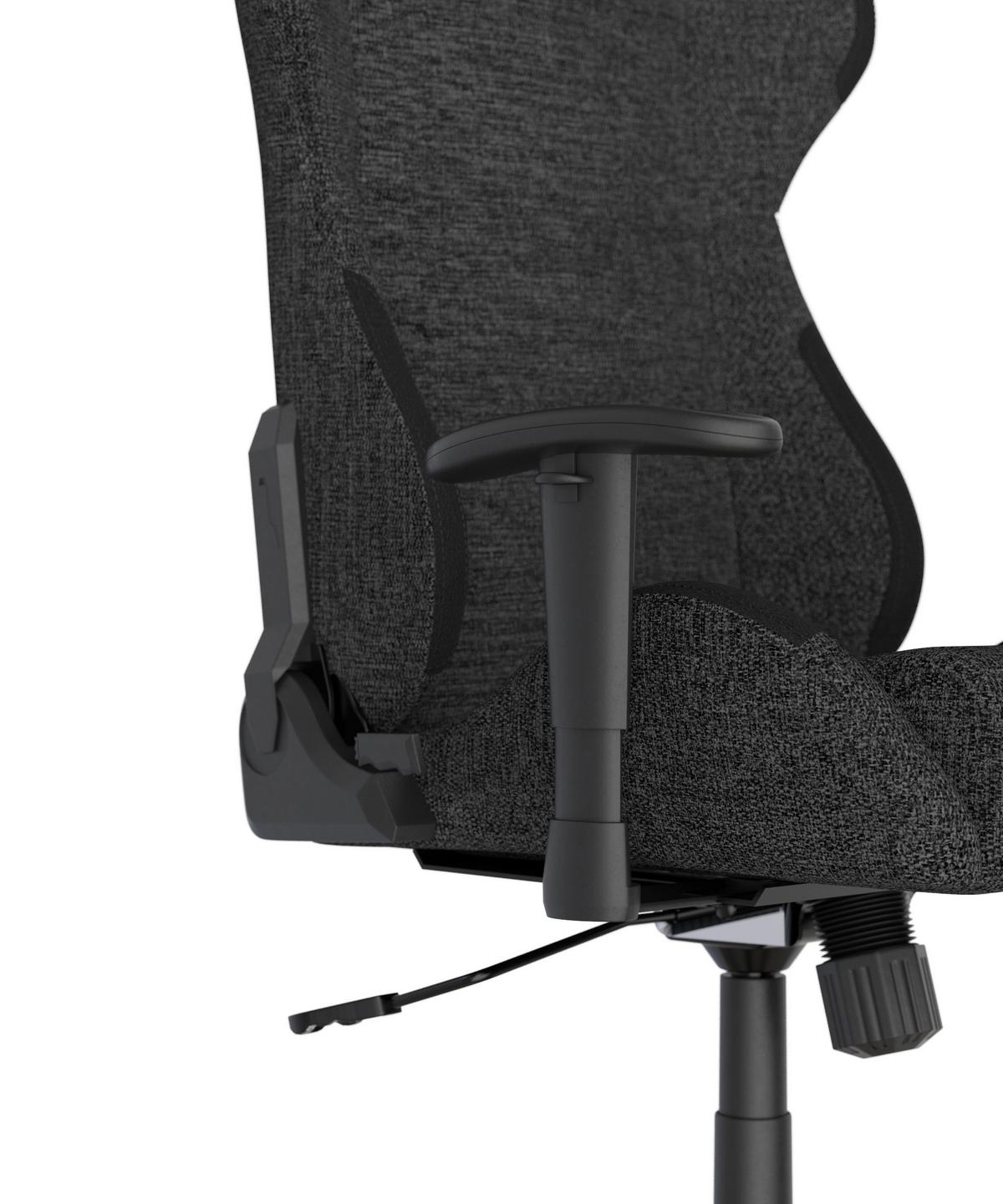 Gamingstuhl Formula Schwarz - Schwarz, KONVENTIONELL, Kunststoff/Textil (70/129/70cm) - Dxracer