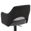 BARPALL VALLETTA - svart/antracit, Klassisk, metall/textil (57/92-119/52cm) - Premium Living