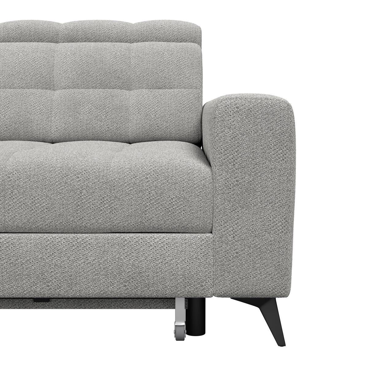 Coltar BARLETTA - gri deschis, Romantik / Landhaus, textil (228/289cm) - Luca Bessoni