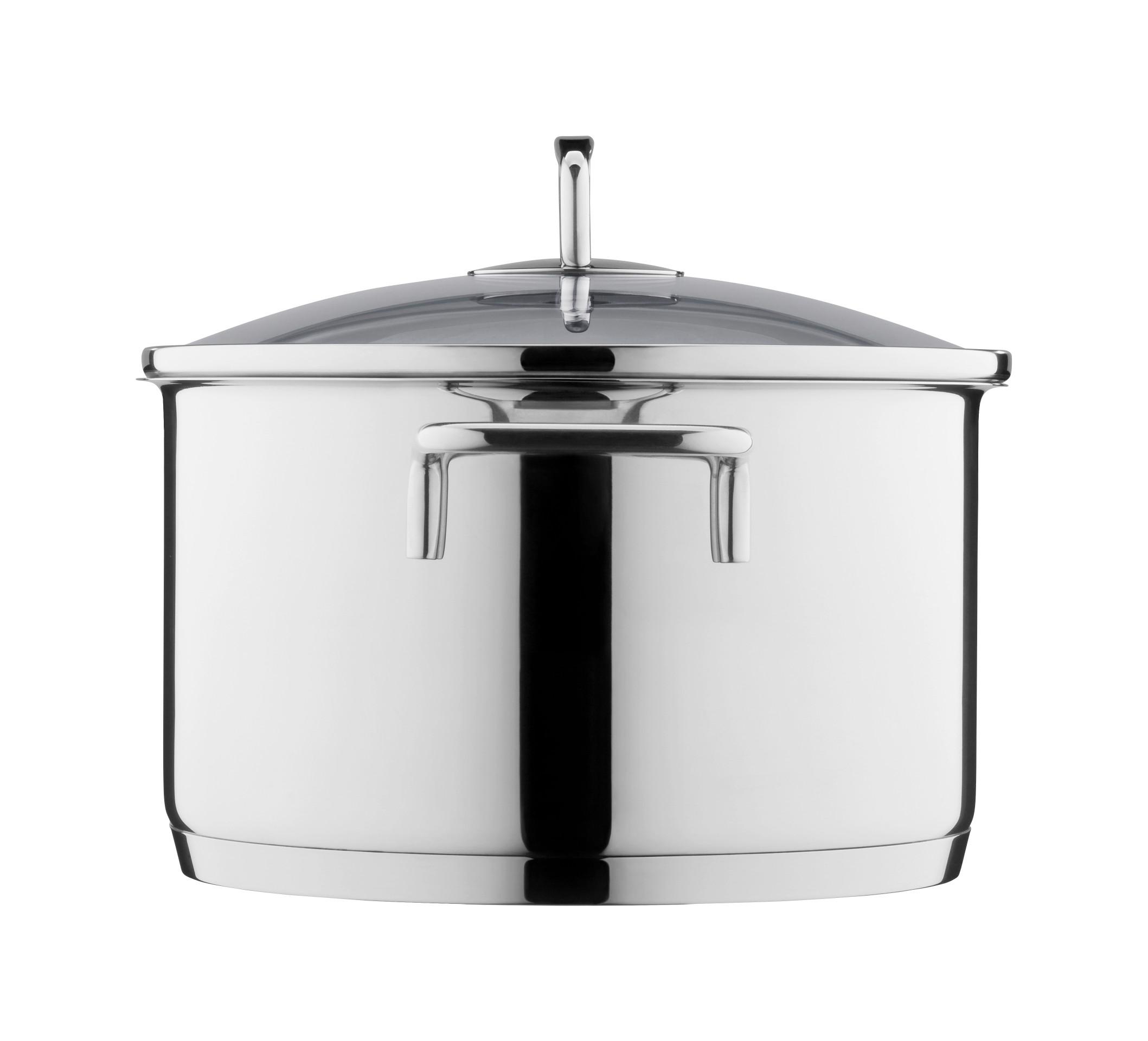 Kochtopfset Silit aus Edelstahl, 4-teilig - Glas/Metall - Silit