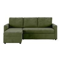 Coltar PARIS - verde, Basics, lemn/metal (215/145cm)
