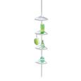 Duschregal in Weiß - MODERN, Metall (26/78-265/19,5cm) - MÖMAX modern living