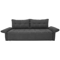 Canapea Bigsofa PASCAL - maro închis, Basics, plastic/lemn (221/91/107cm) - Modern Living