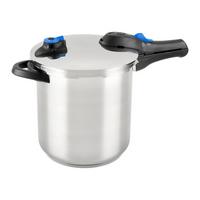 Lonec Na Pritisk Big - Ca. 9l - barve nerjavečega jekla, Konvencionalno, kovina (22/24cm) - Modern Living