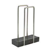 SYSTEM ORGANIZACJI HAMMAM - ciemnoszary/szary, Basics, kamień (7.5/17/24.5cm) - Aquanova