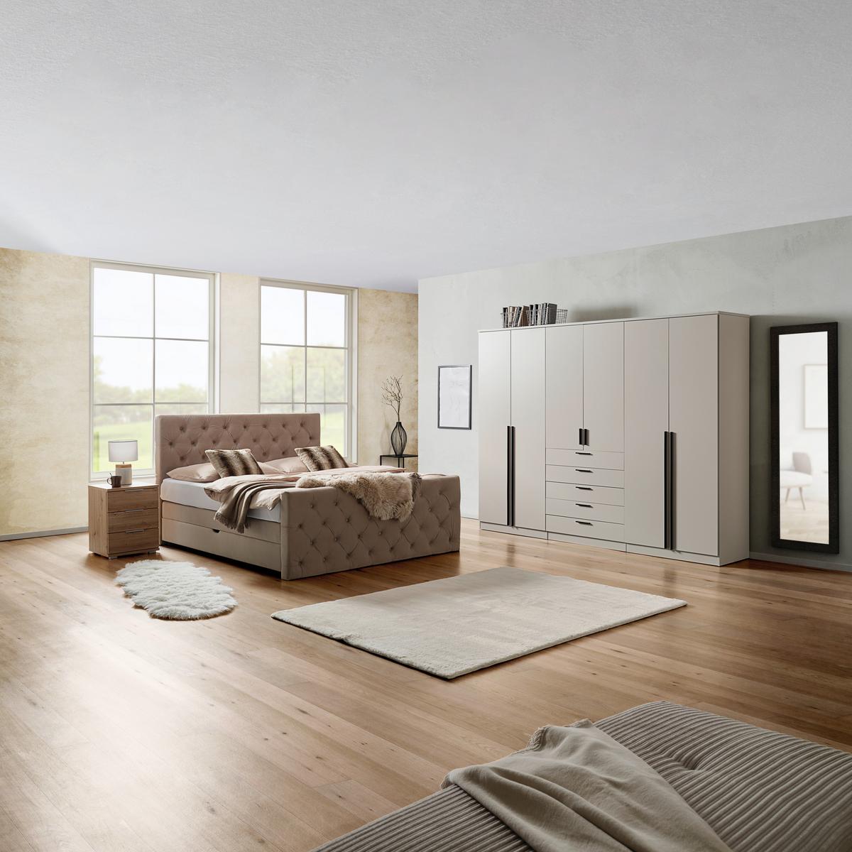 Ormar S Klasičnim Vratima Arnis - kašmir/boje aluminija, Konvencionalno, drvni materijal/plastika (270/210/52cm) - Modern Living