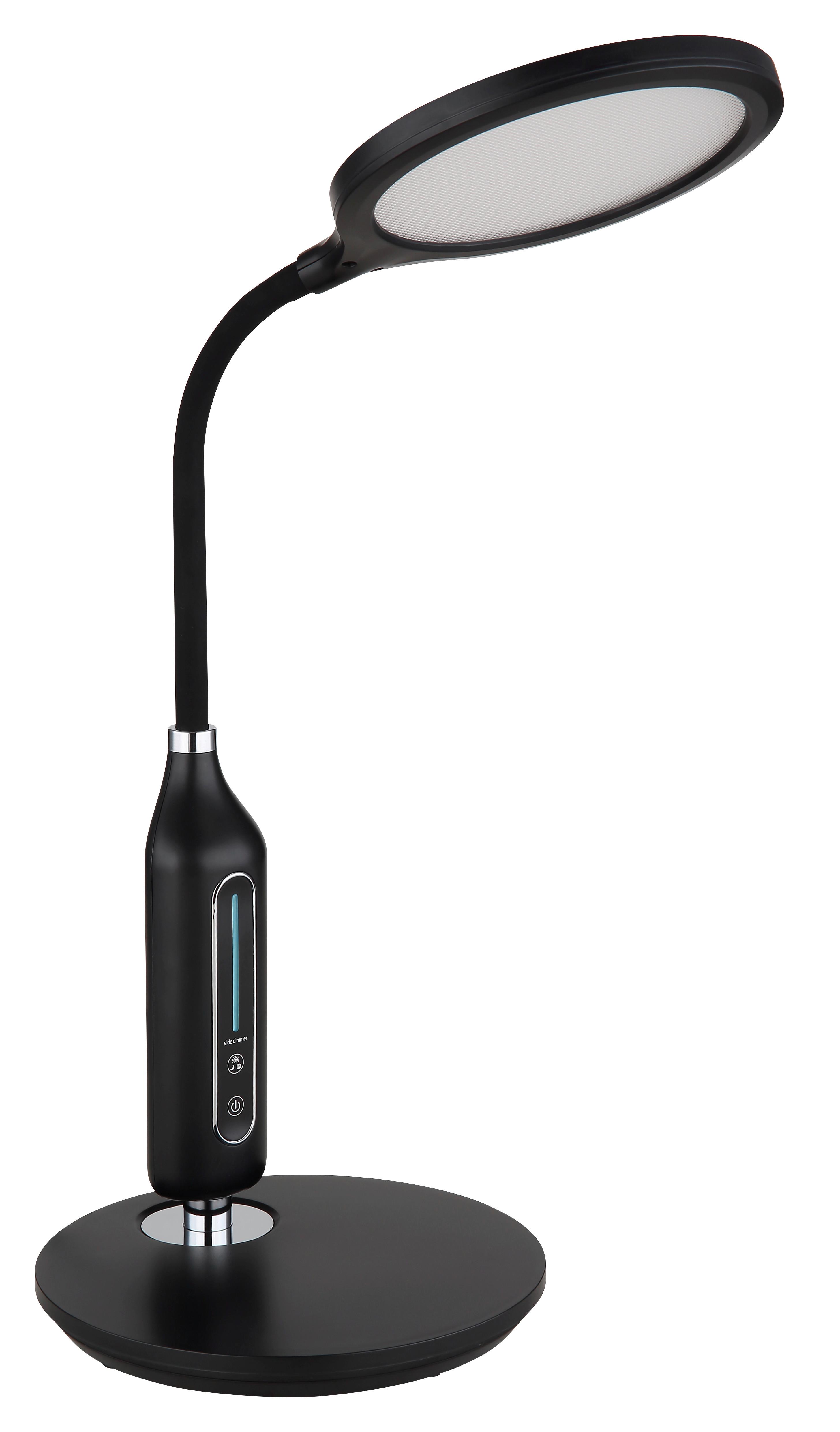 Svjetiljka Stolna Fruggy - crna, Trend, plastika (30/18,5/40,7cm) - Globo