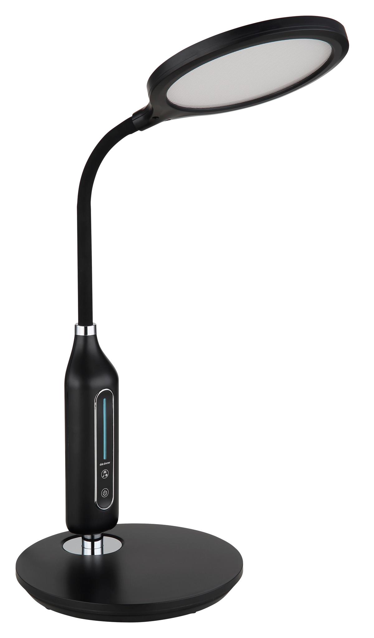 Svjetiljka Stolna Fruggy - crna, Trend, plastika (30/18,5/40,7cm) - Globo