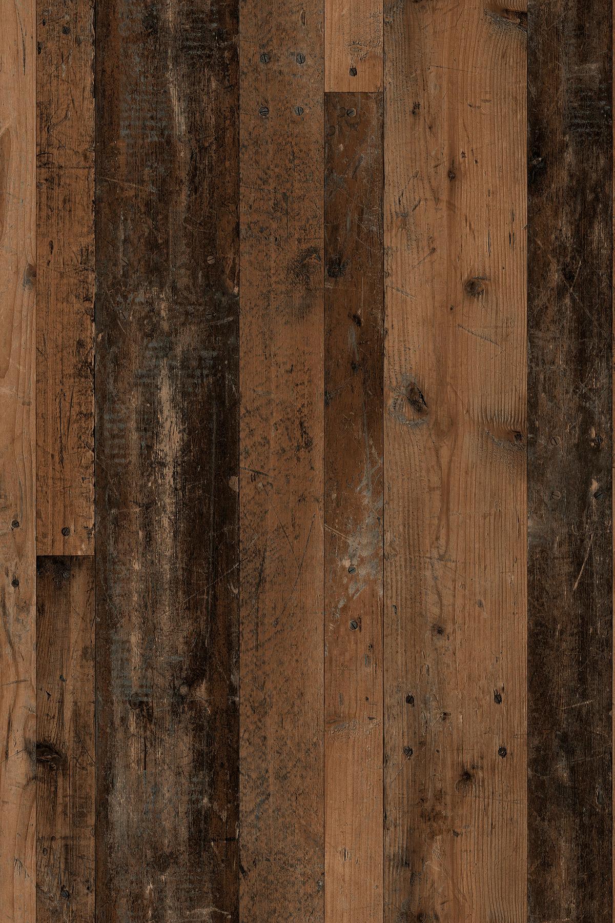 Garderobenschrank Ben Alteiche - Alteiche, MODERN, Glas/Holzwerkstoff (40/184/35cm) - MID.YOU