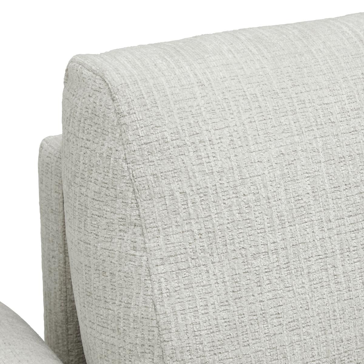 Dvosjed Custom - boje hrasta/krem, Moderno, tekstil/drvo (150/85/92cm) - Mömax