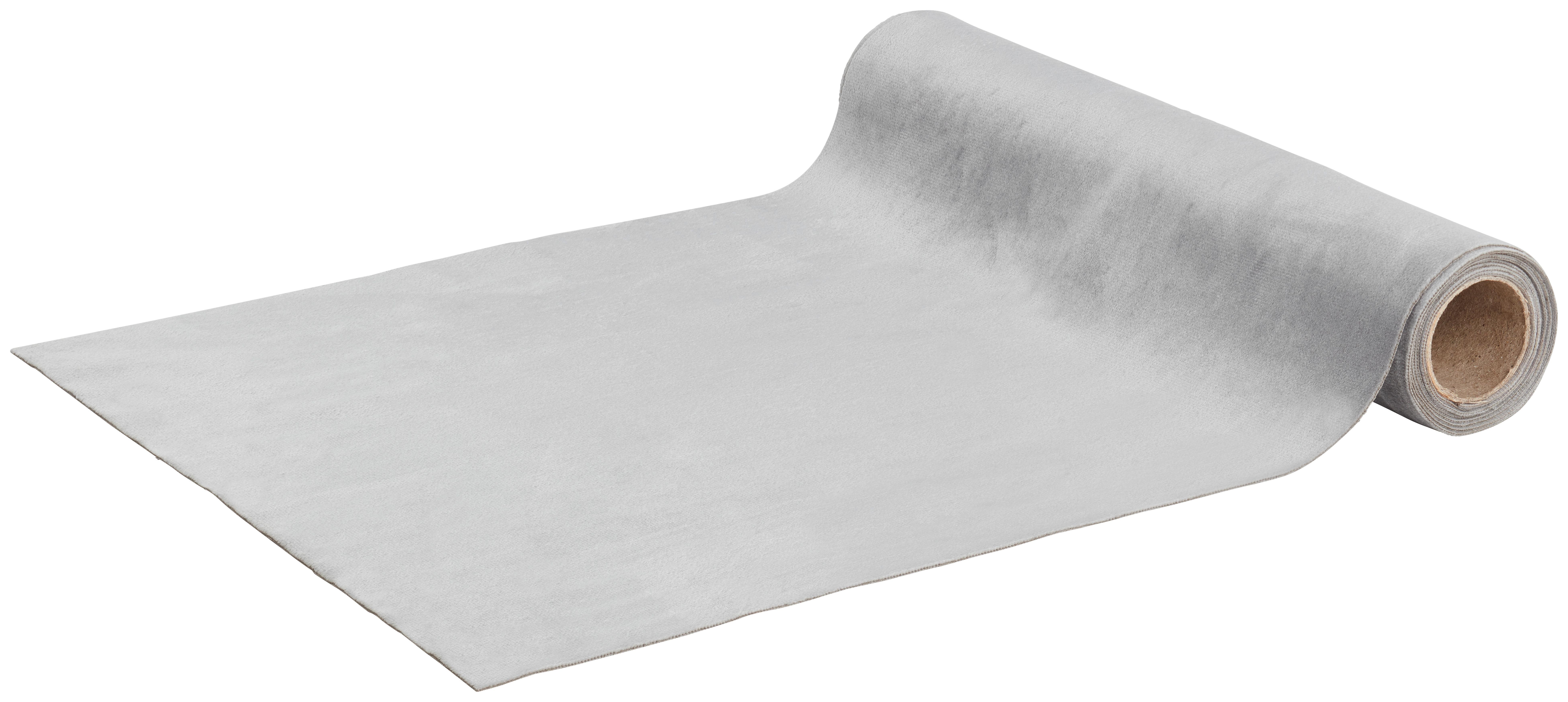 Dekoranyag Viola - ezüstszínű, Konventionell, textil (35/180cm) - Modern Living