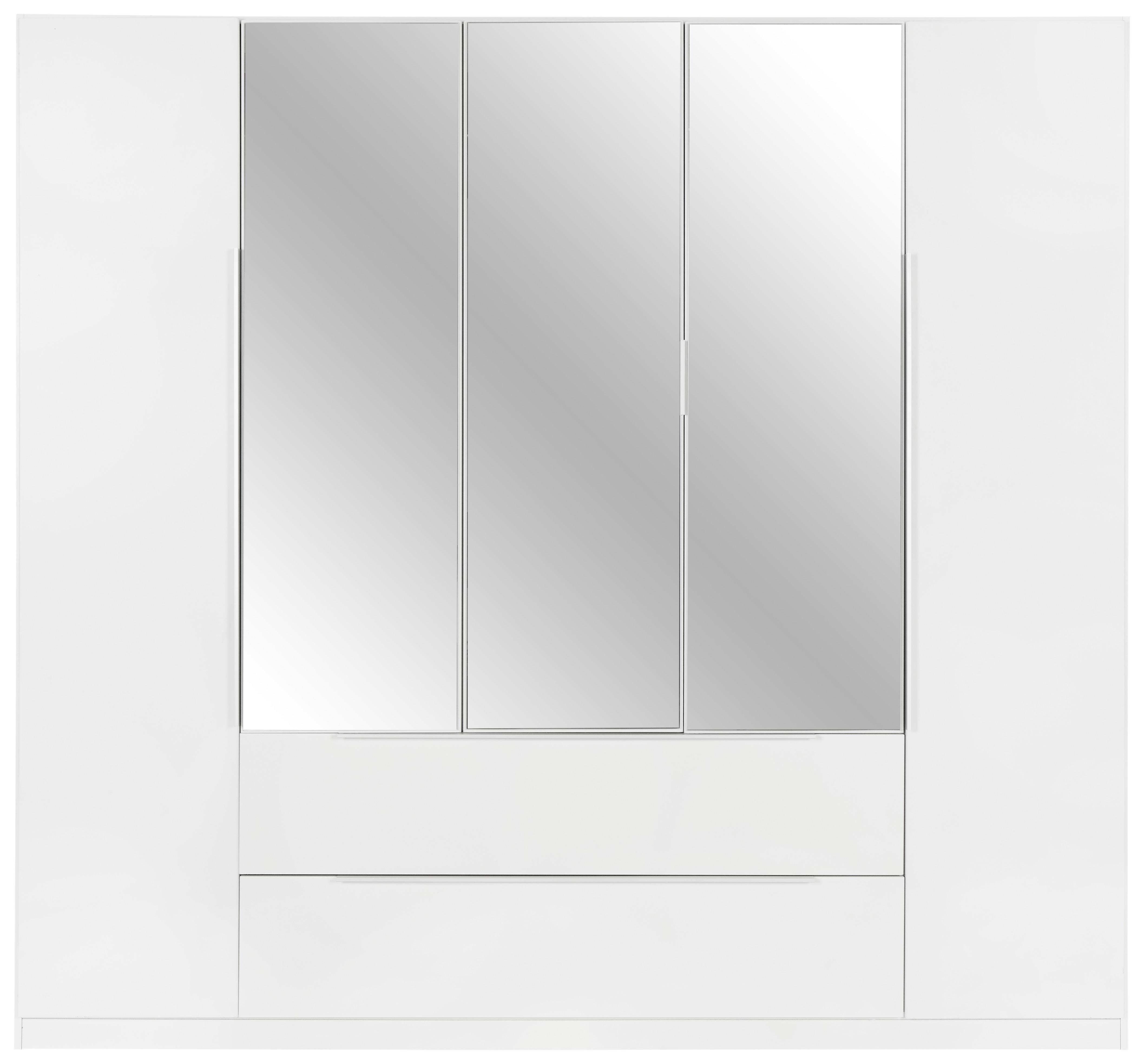 Omara Za Oblačila Ischgl - aluminij, Konvencionalno, umetna masa/leseni material (226/210/54cm) - Modern Living