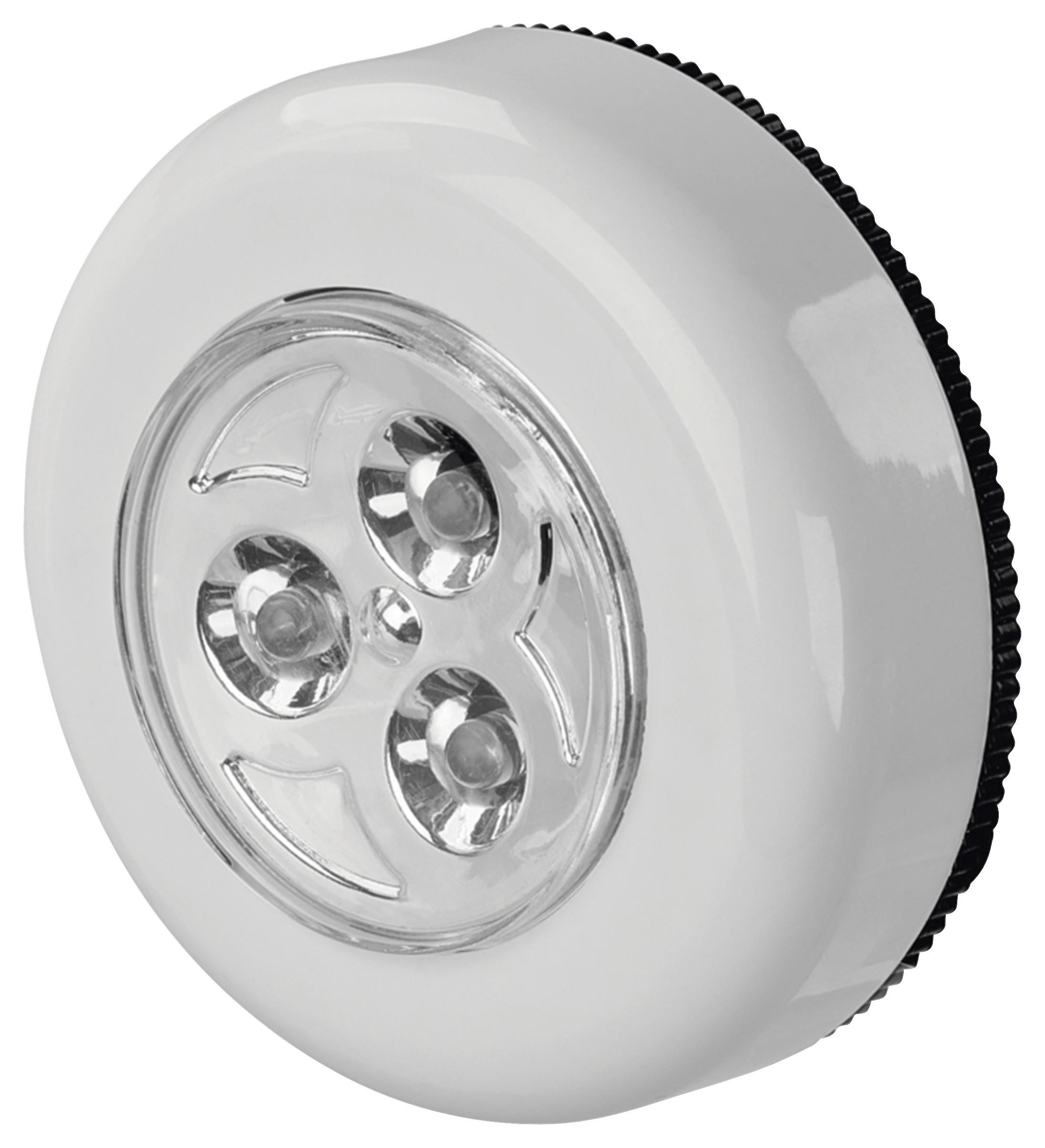 LED Éjszakai Irányfény 3db-Os - fehér, Basics, műanyag (0.68/0.68/0.23cm)