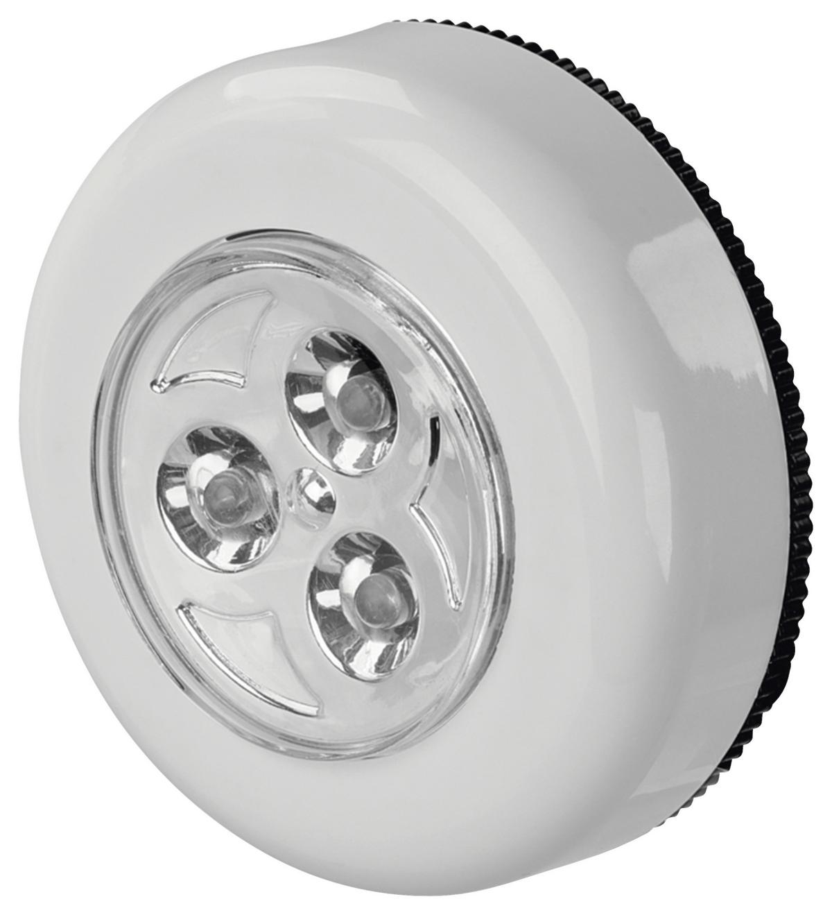 LED Éjszakai Irányfény 3db-Os - fehér, Basics, műanyag (0.68/0.68/0.23cm)