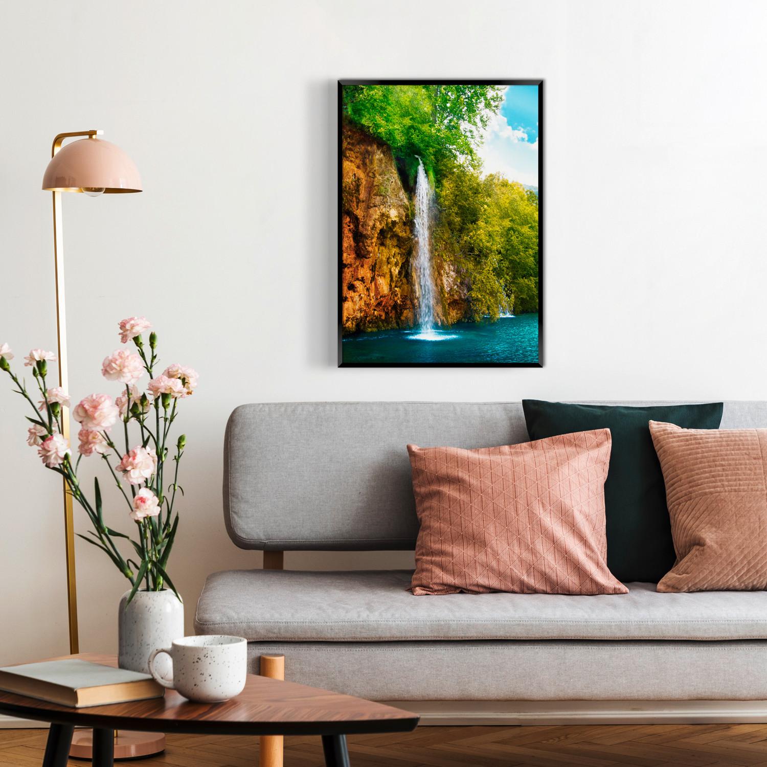 Bild Elena ca. 50x70cm - Multicolor/Schwarz, Holzwerkstoff/Papier (50/70cm) - Mömax