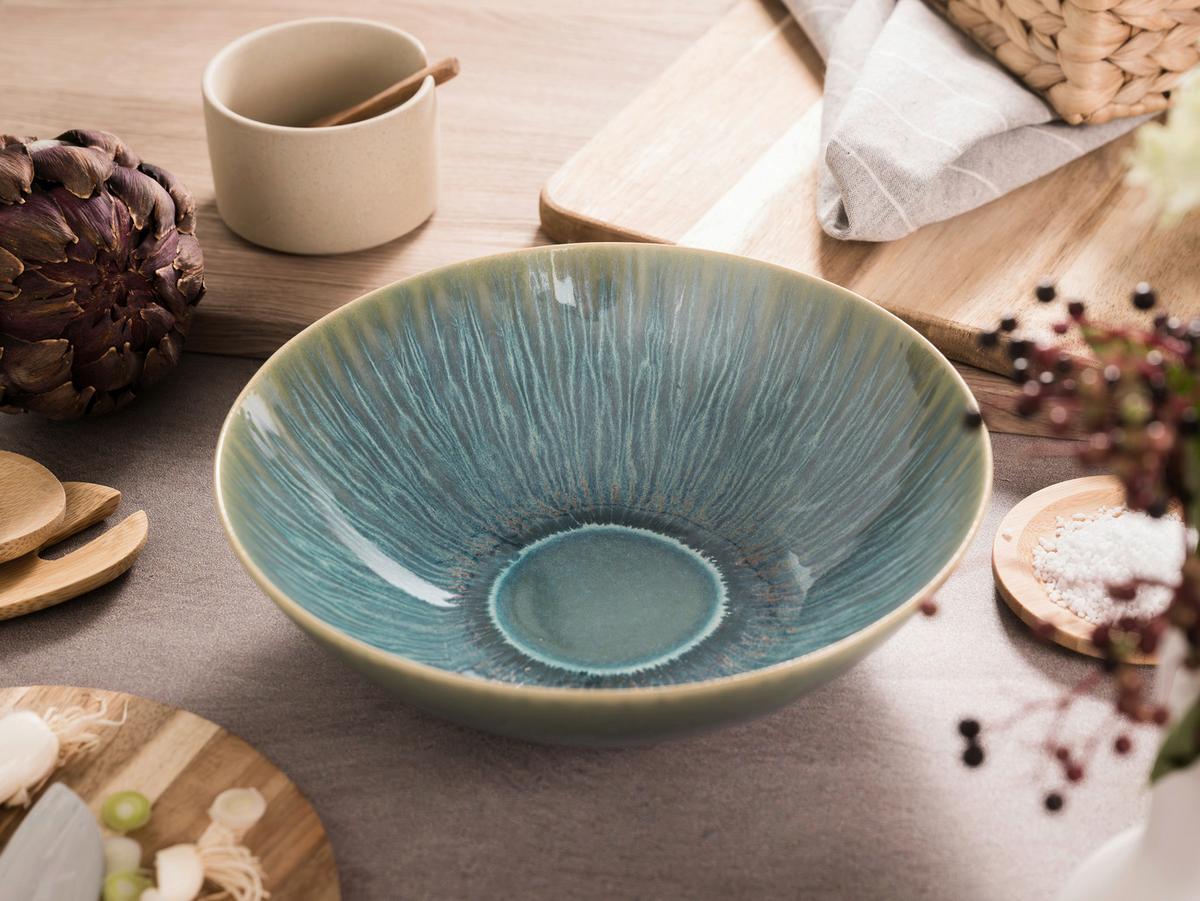 Set Posod Sea Breeze, 2-Delni - zelena, Design, keramika (24cm) - Creatable