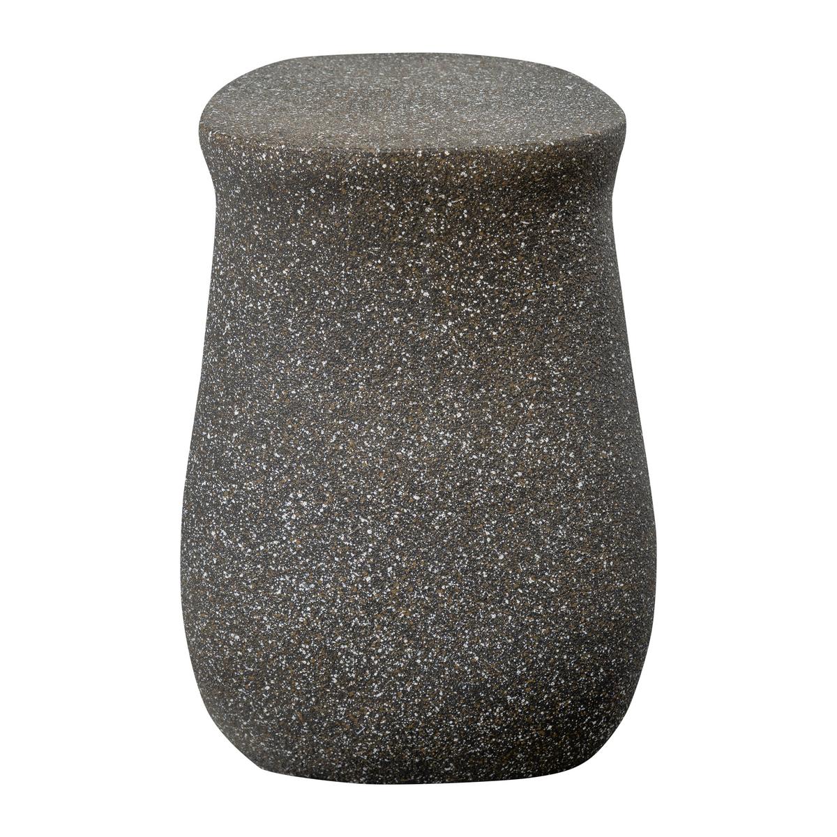 Beistelltisch Moson Schwarz B: 42 cm - Schwarz, Design, Keramik/Metall (42/33/45cm) - Livetastic