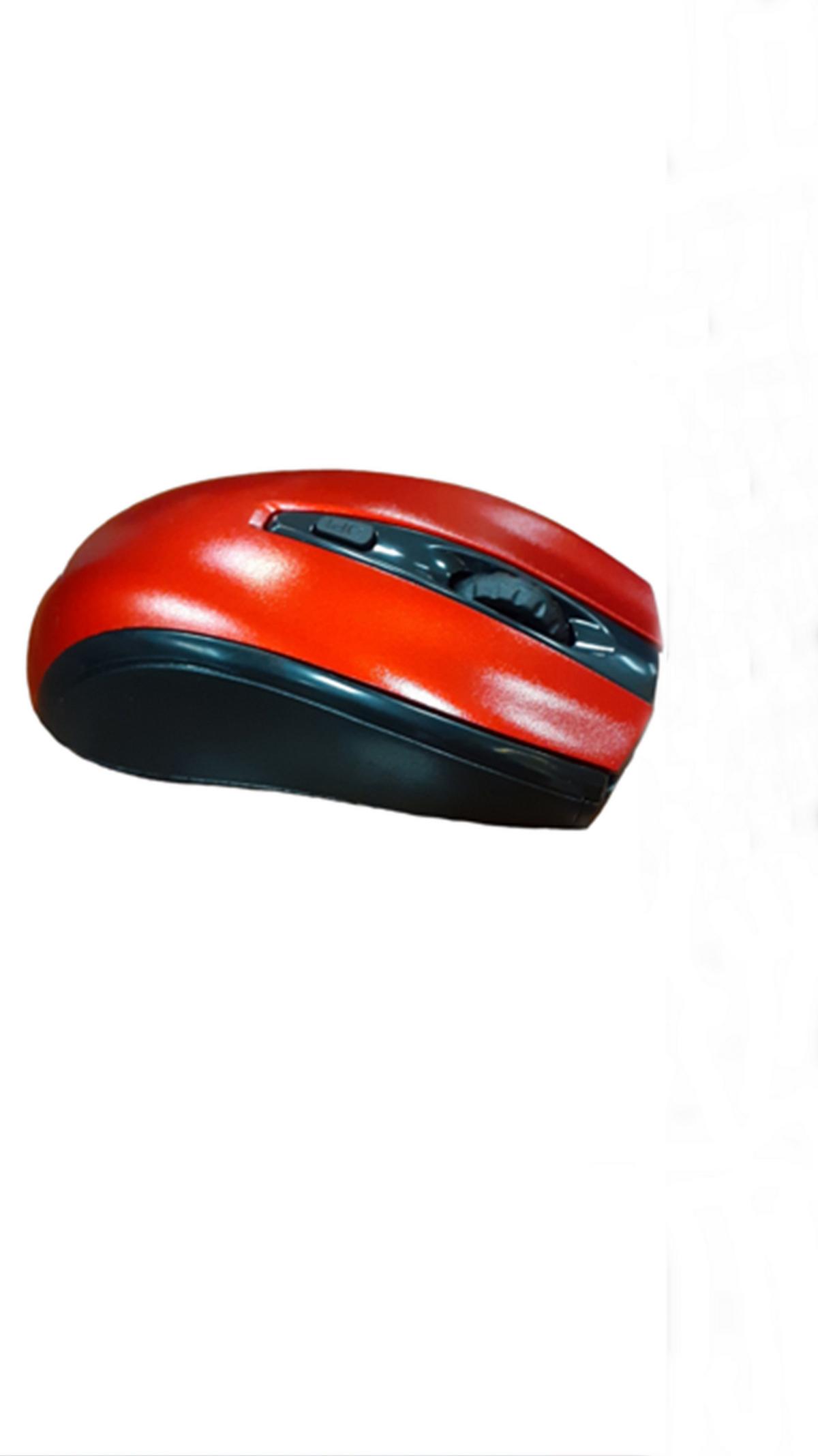Vezeték Nélküli Egér Iris E-25 - piros, műanyag (10,5/5,5/2,5cm)