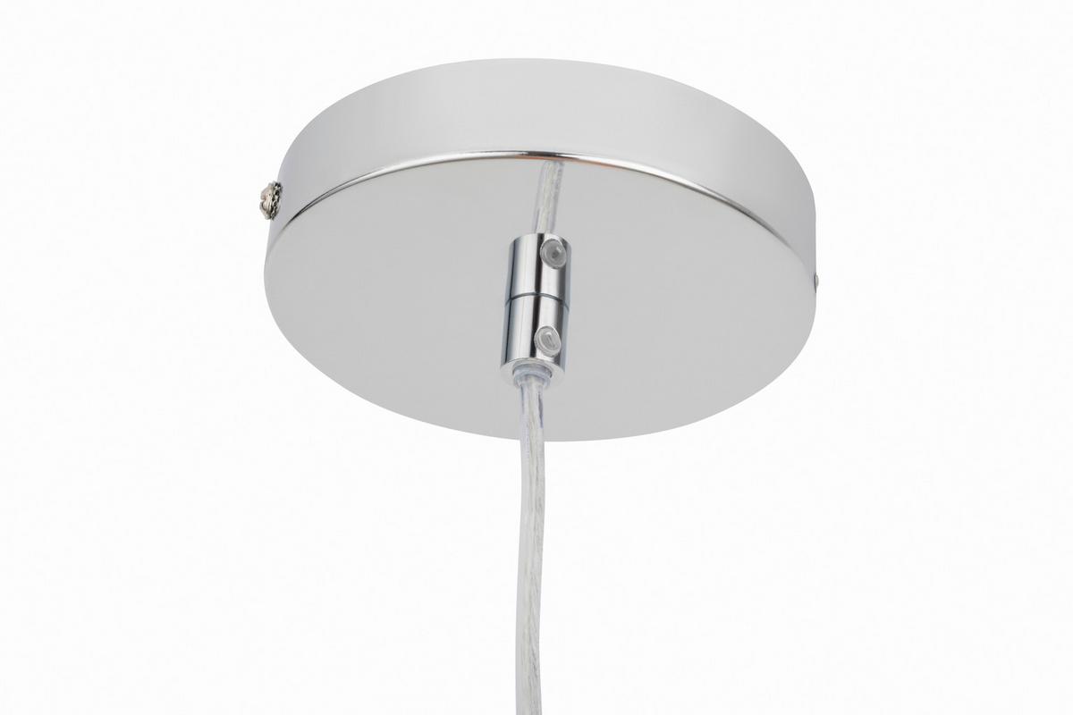 LAMPA WISZĄCA KRISTI - biały/pomarańczowy, Design, metal/szkło (22,5/120cm) - Collett's Monde