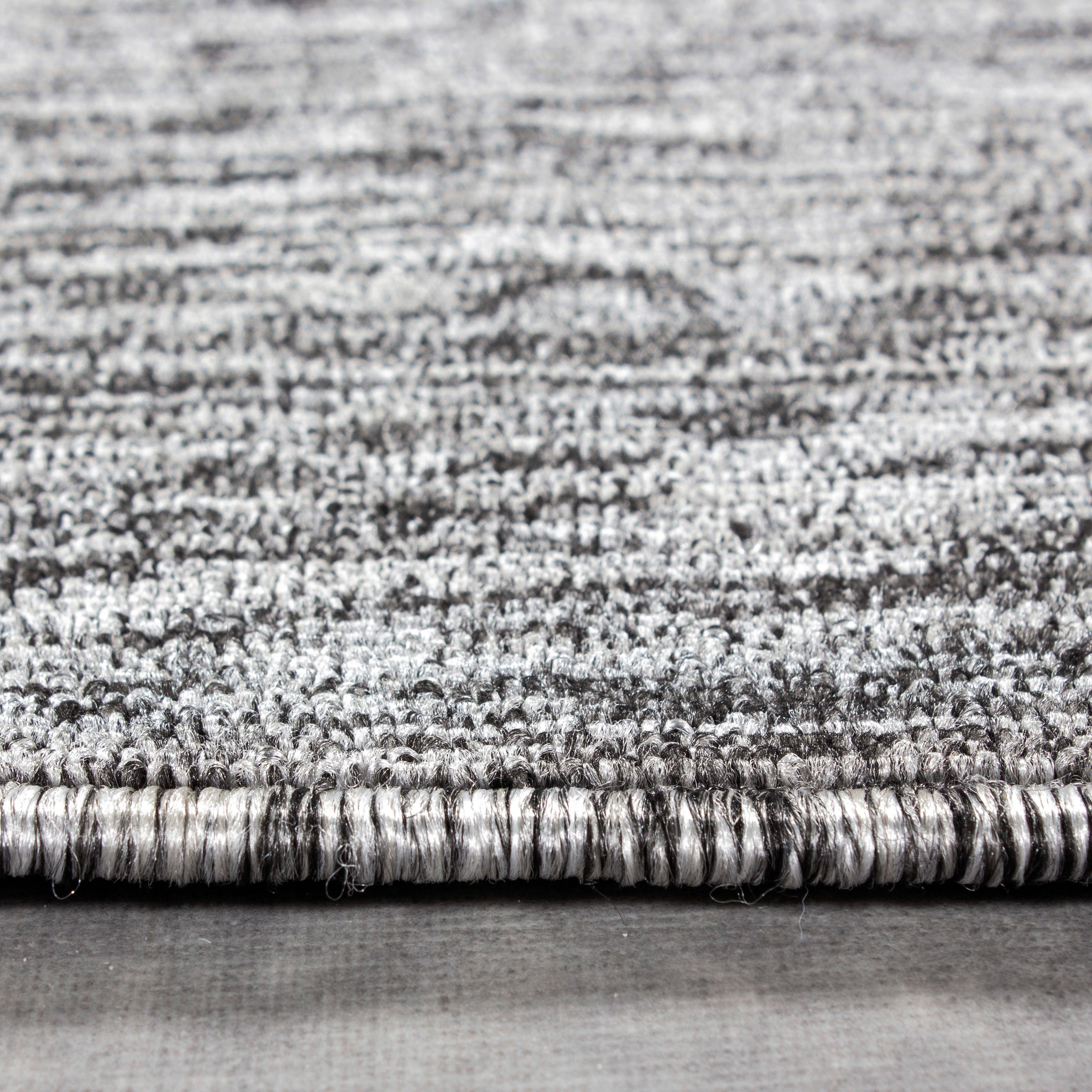 Läufer Nizza Grau ca. 80x250cm - Grau, KONVENTIONELL, Textil (80/250cm)