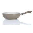 Wok Serpenyő Lexi - világosszürke/fehér, modern, műanyag/fém (28/8cm) - premium living